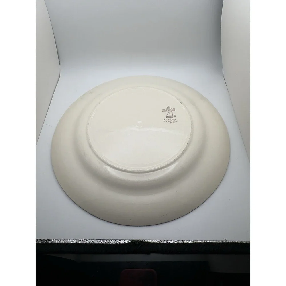 Salem Excellency 23K Gold Display Plate 9 7/8